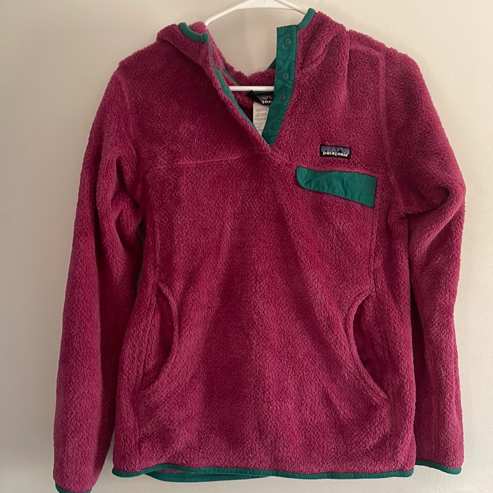 Patagonia Synchilla Snap T Hooded Pullover EUC